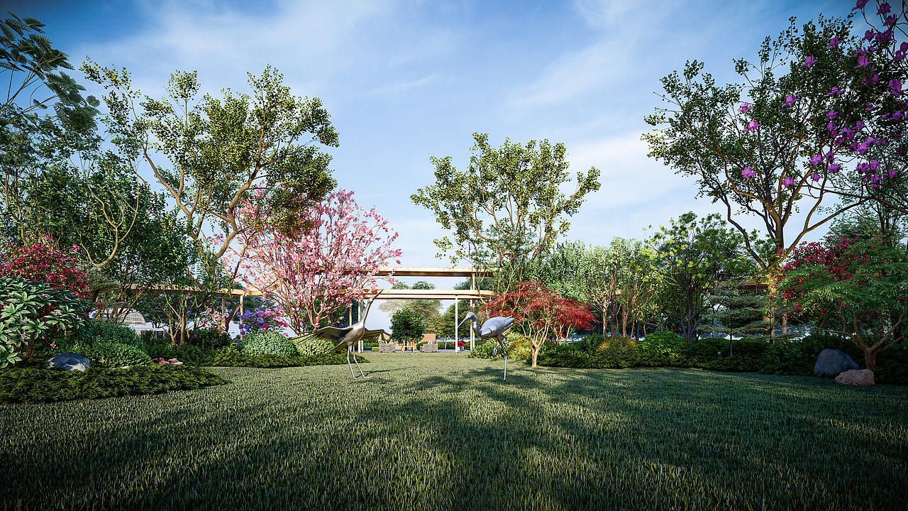 lumion10景观大区效果展示