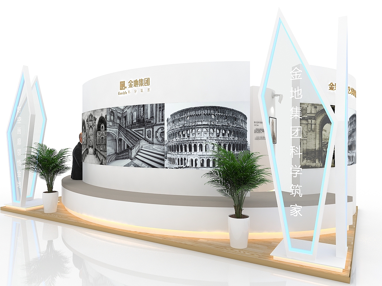 金地—创意外展，模仿角斗场（图ZMTc5NjI0Mzcy） - 展陈设计 - 站酷设计师博思维设计工作室原创素材 - 站酷ZCOOL