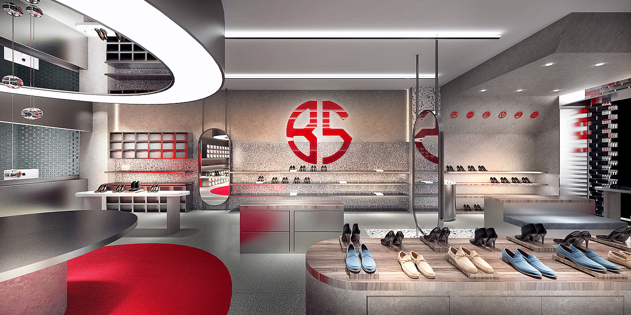 BLOCCO 5 店铺空间形象设计（图ZMjQ4MzYyODEy） - 商业空间设计 - 站酷设计师南山设计工作室原创素材 - 站酷ZCOOL