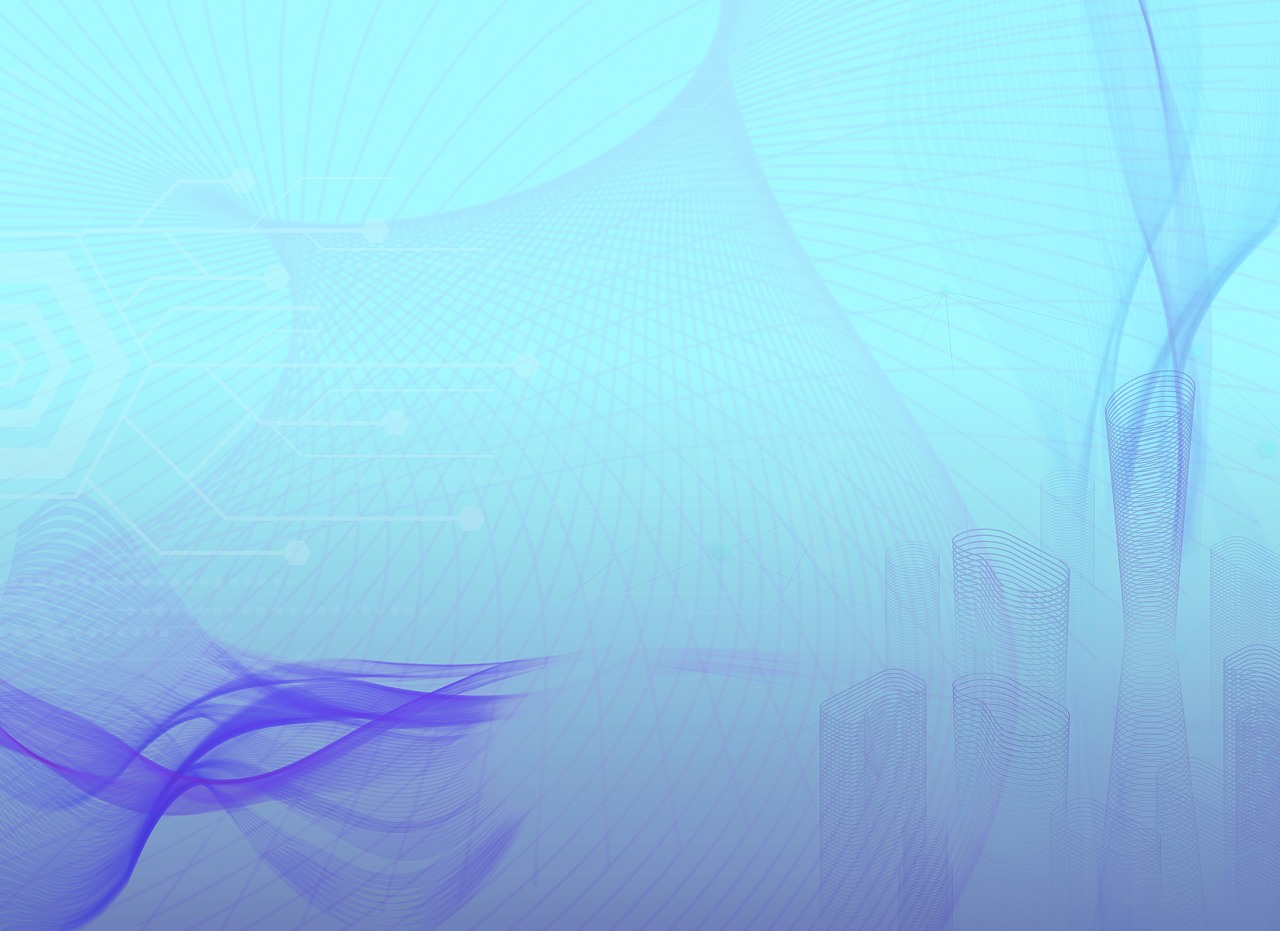 蓝色线条简介大气科技背景板