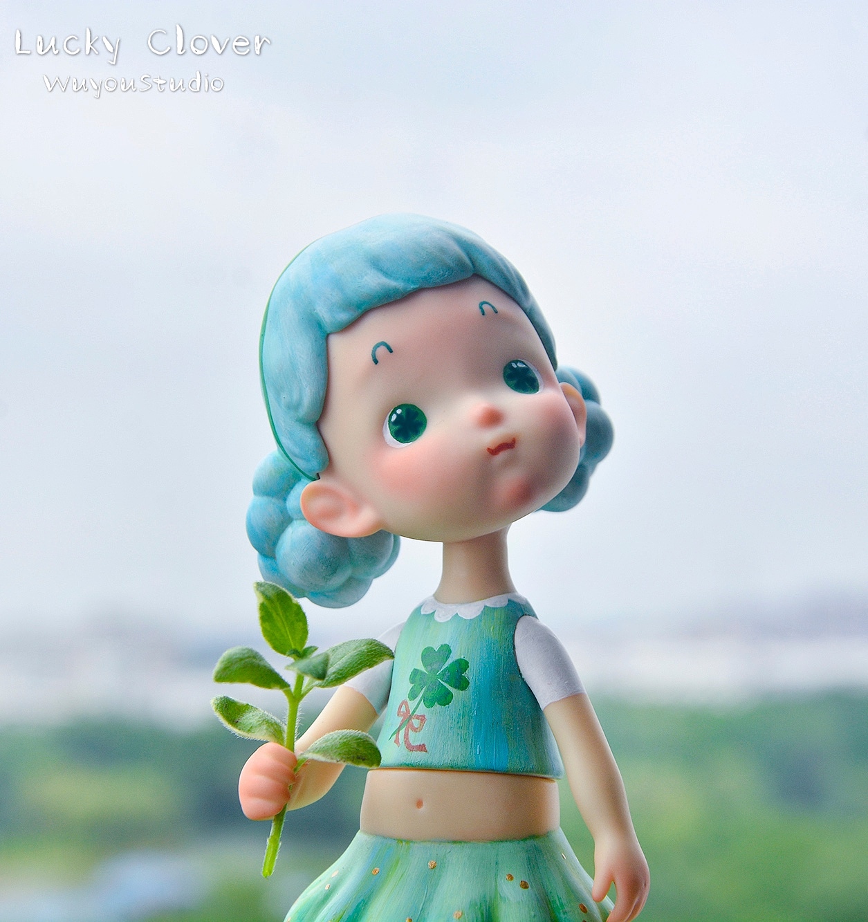 【物游|原创】手涂幸运四叶草Lucky nana！（图ZMjU0NTMwNDUy） - 手办/模玩 - 站酷设计师物游工作室_只只原创素材 - 站酷ZCOOL