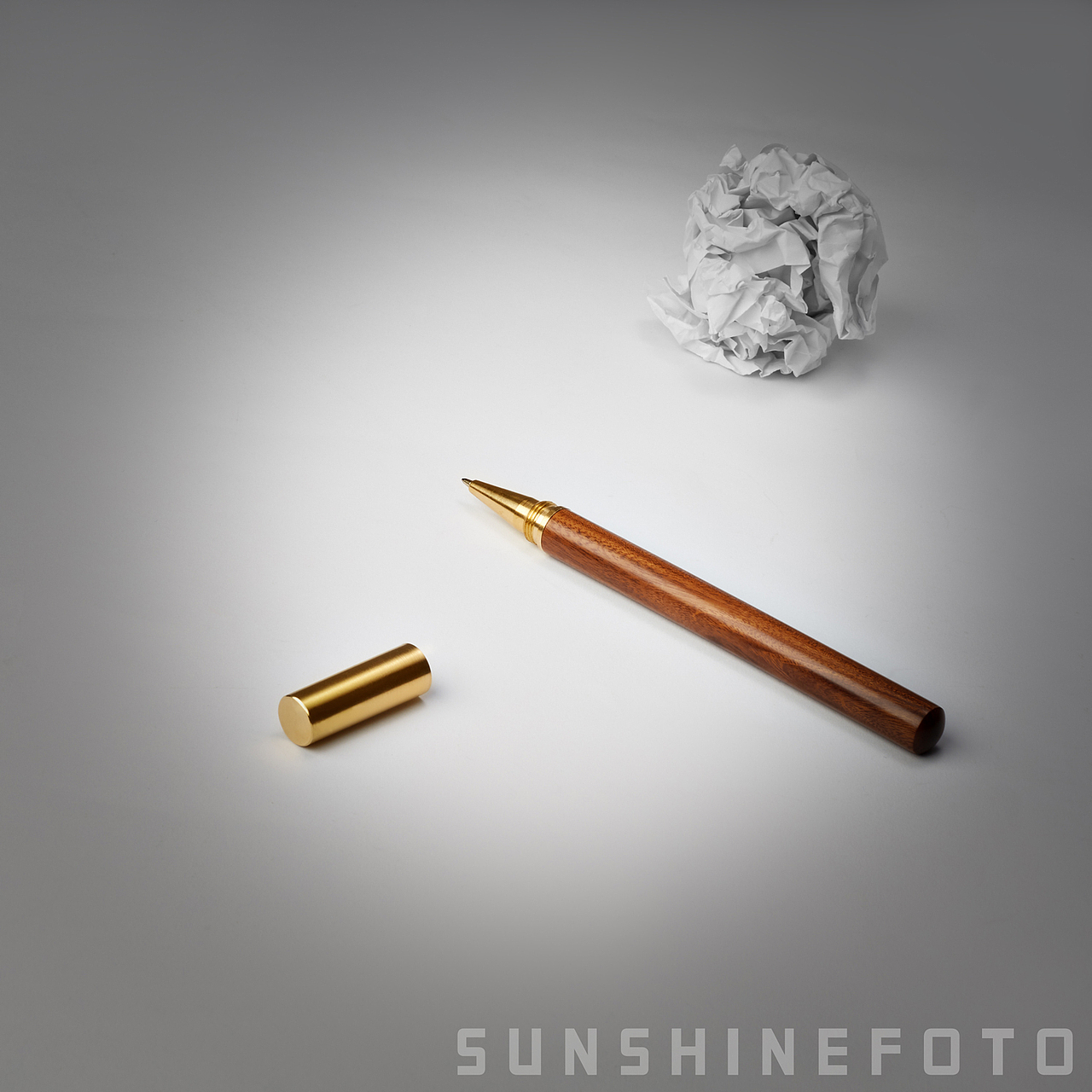 文具 | 木制金属中性笔拍摄