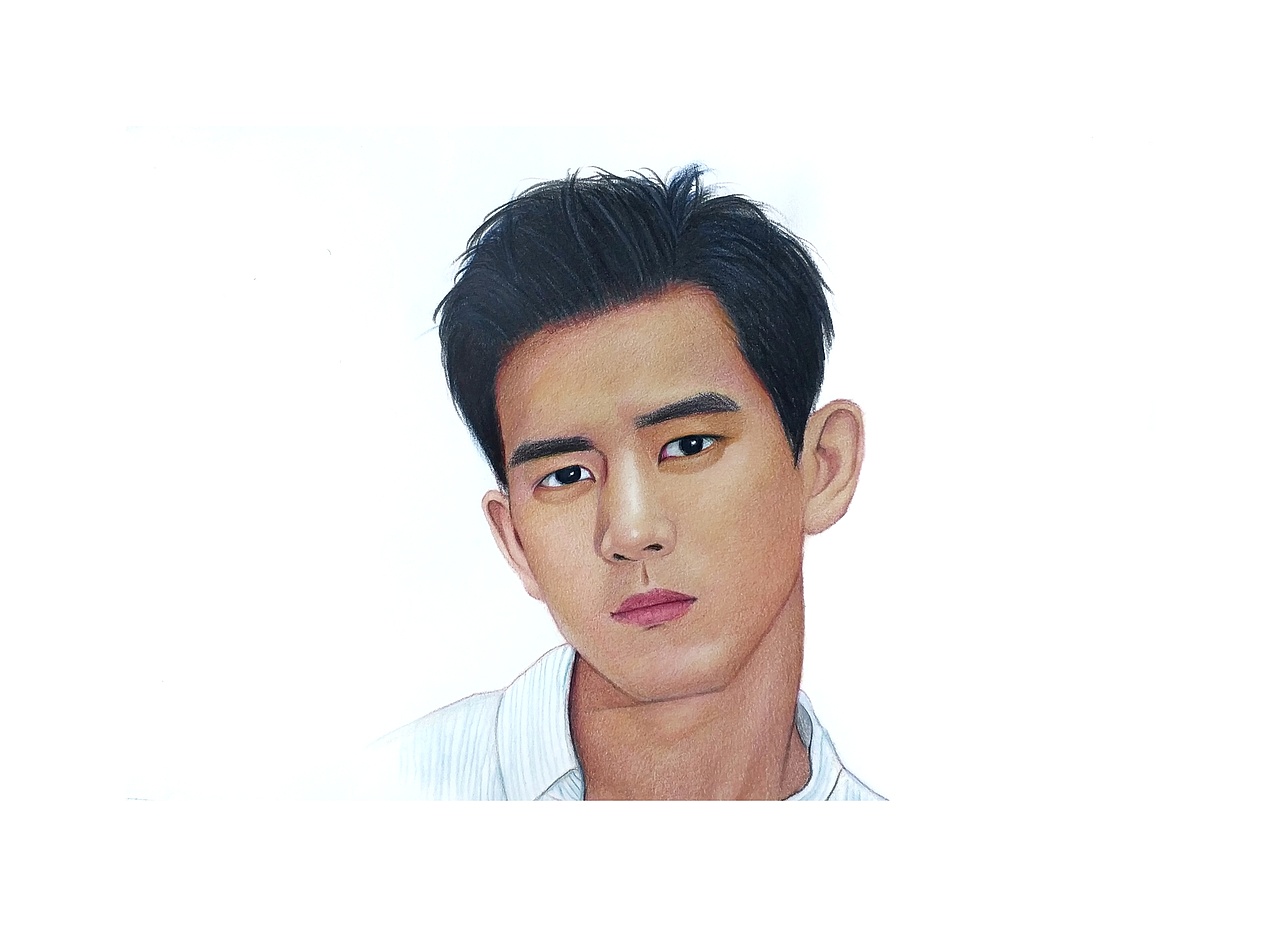 彩铅手绘李现