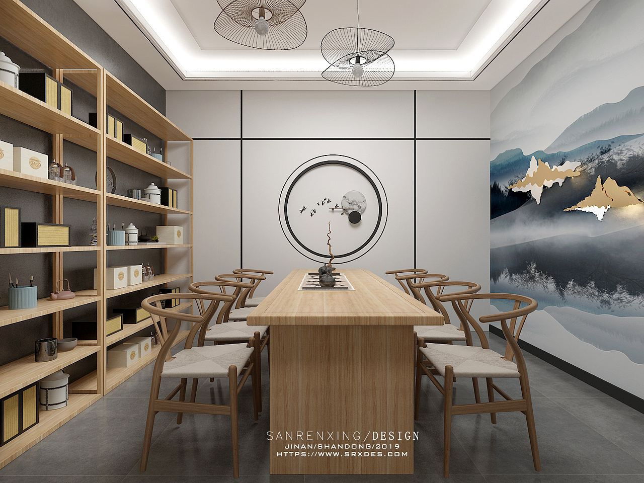 新中式健身房（图ZMTg2MjMwNjUy） - 家装设计 - 站酷设计师三人行空间设计原创素材 - 站酷ZCOOL