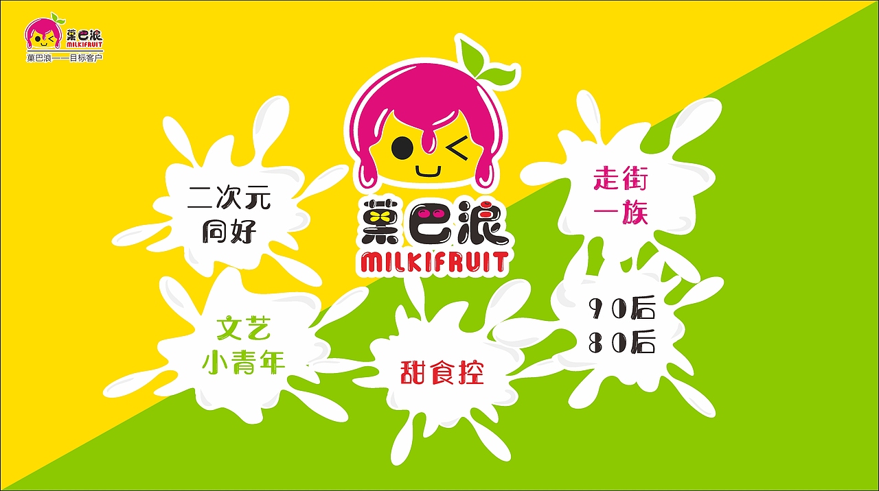菓芭浪酸奶水果捞品牌VI（图ZMjEyNjUxOTg0） - 品牌 - 站酷设计师少吃点呗原创素材 - 站酷ZCOOL