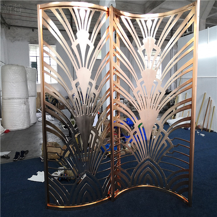 别墅客厅雕刻铝艺花格屏风现代装饰（图ZMjQ2ODEyOTg4） - 其他工业/产品 - 站酷设计师Z43926661原创素材 - 站酷ZCOOL