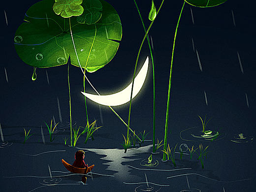 静静地夜（个人主页-ZMjk3NjgxMTY=） - 概念设定 - 站酷设计师月亮短路了原创素材 - 站酷ZCOOL