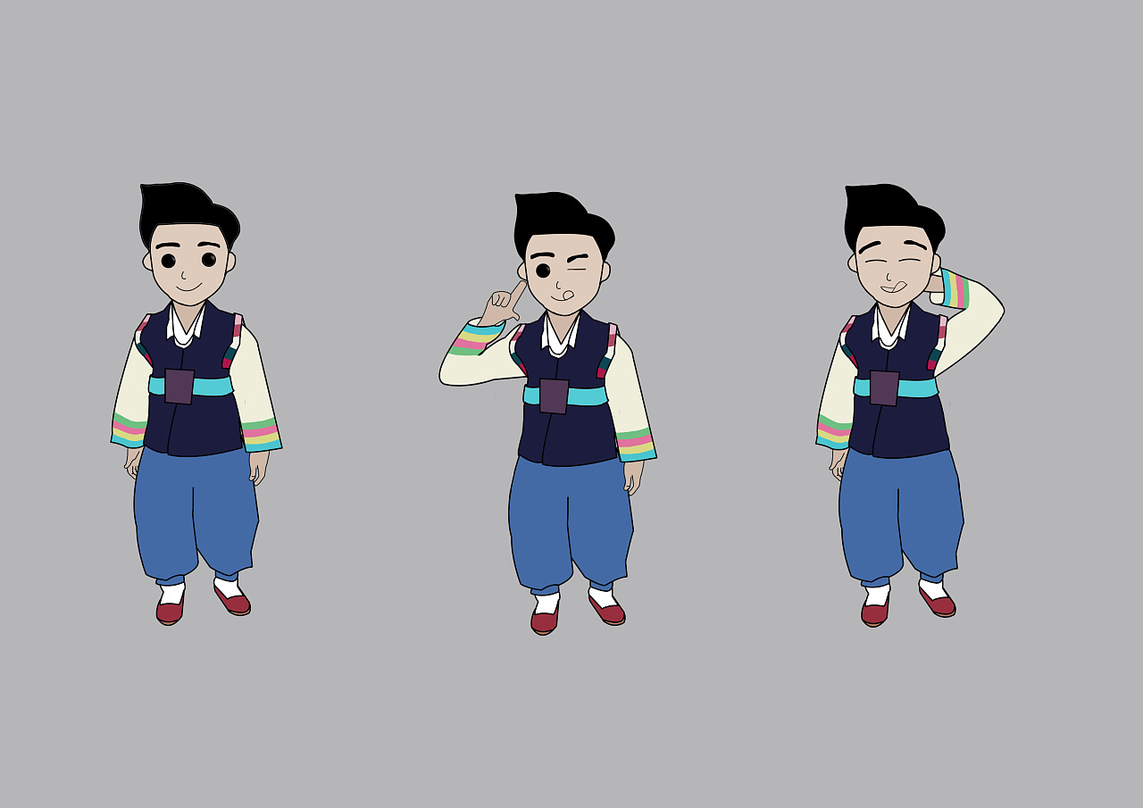 朝鲜族卡通人物