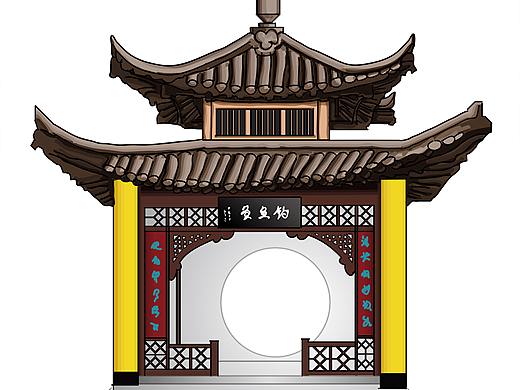 AI手繪瘦西湖釣魚臺(tái)（個(gè)人主頁-ZMjkwODY1OTY=） - 藝術(shù)插畫 - 站酷設(shè)計(jì)師做設(shè)計(jì)好南原創(chuàng)素材 - 站酷ZCOOL