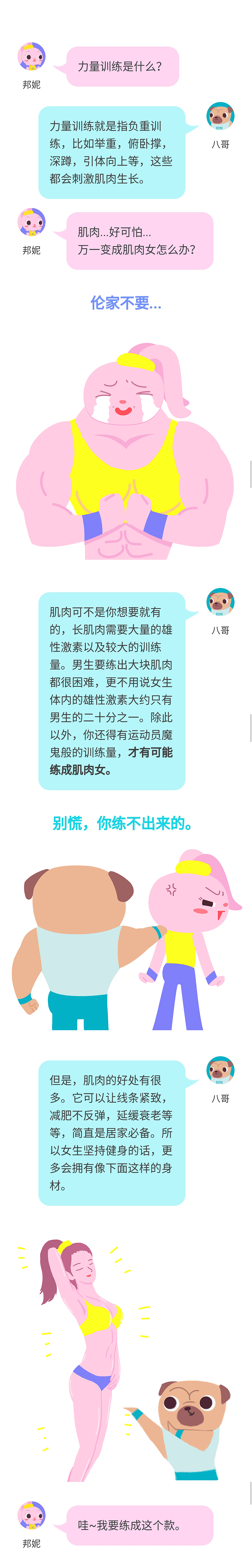 健身漫画（图ZMTA5MzcyMTMy） - 单幅漫画 - 站酷设计师芹爷爷原创素材 - 站酷ZCOOL
