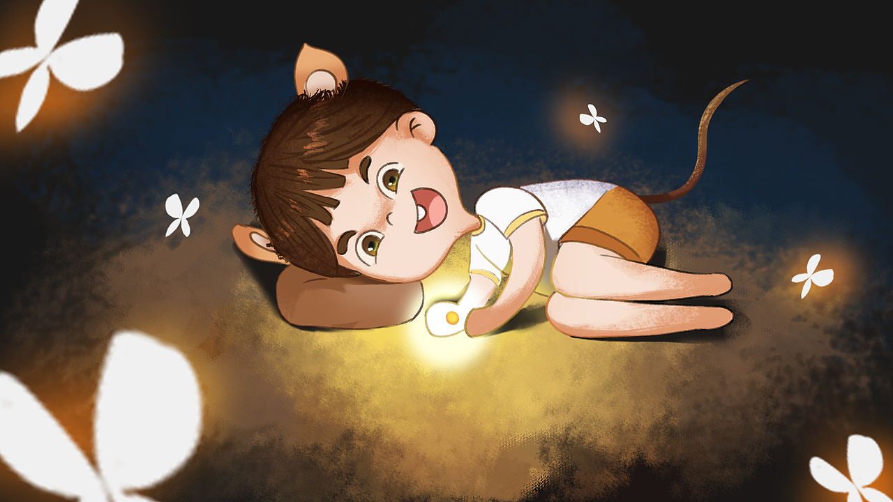 小男孩的天马行空