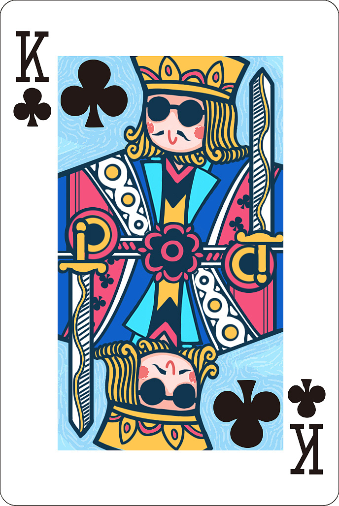 蔚澜香颂半岛ip扑克牌|插画|商业插画|oldhuan - 原创作品 - 站酷