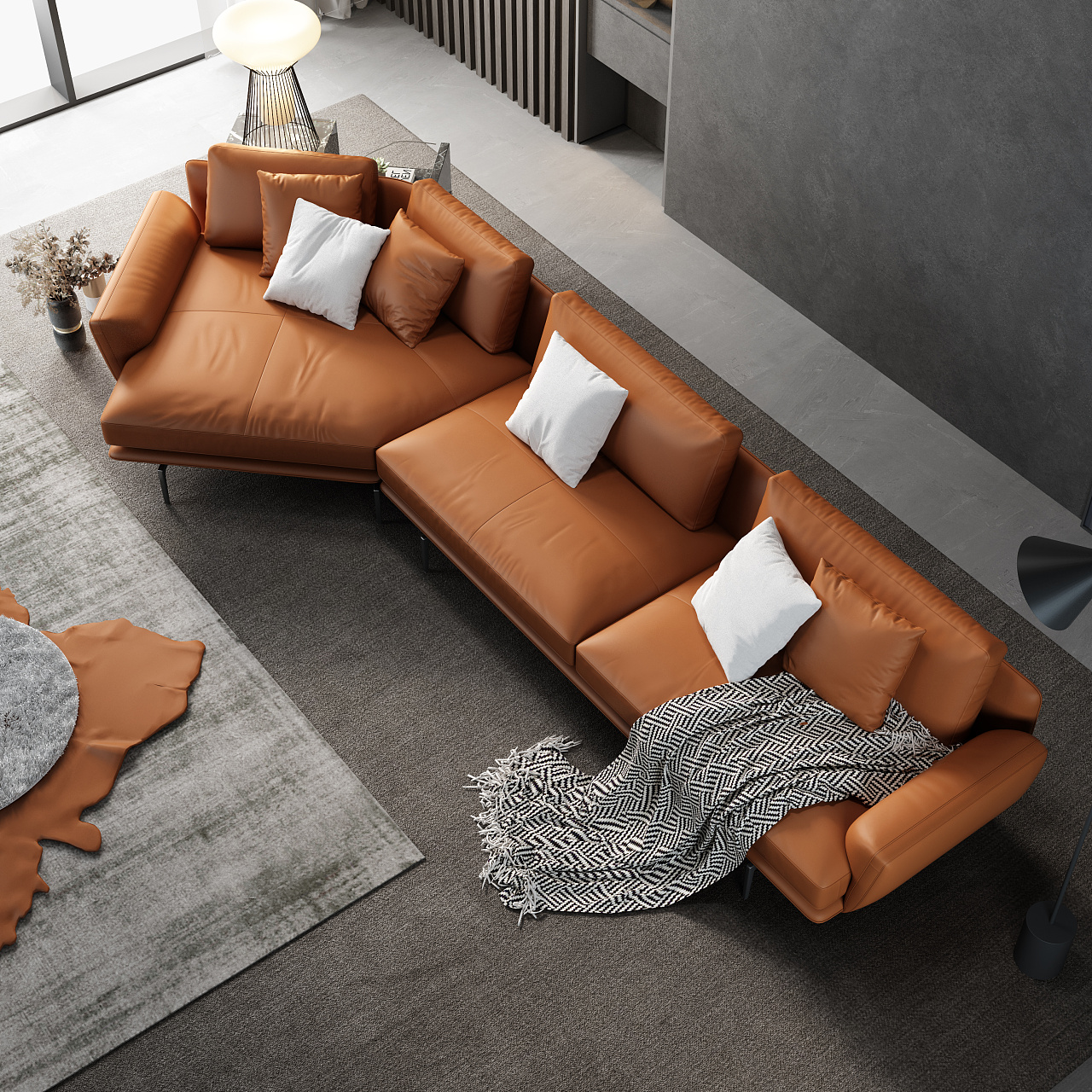 北欧简约风格系列之布艺沙发|空间|室内设计|视野家具设计 - 原创作品 - 站酷 (ZCOOL)