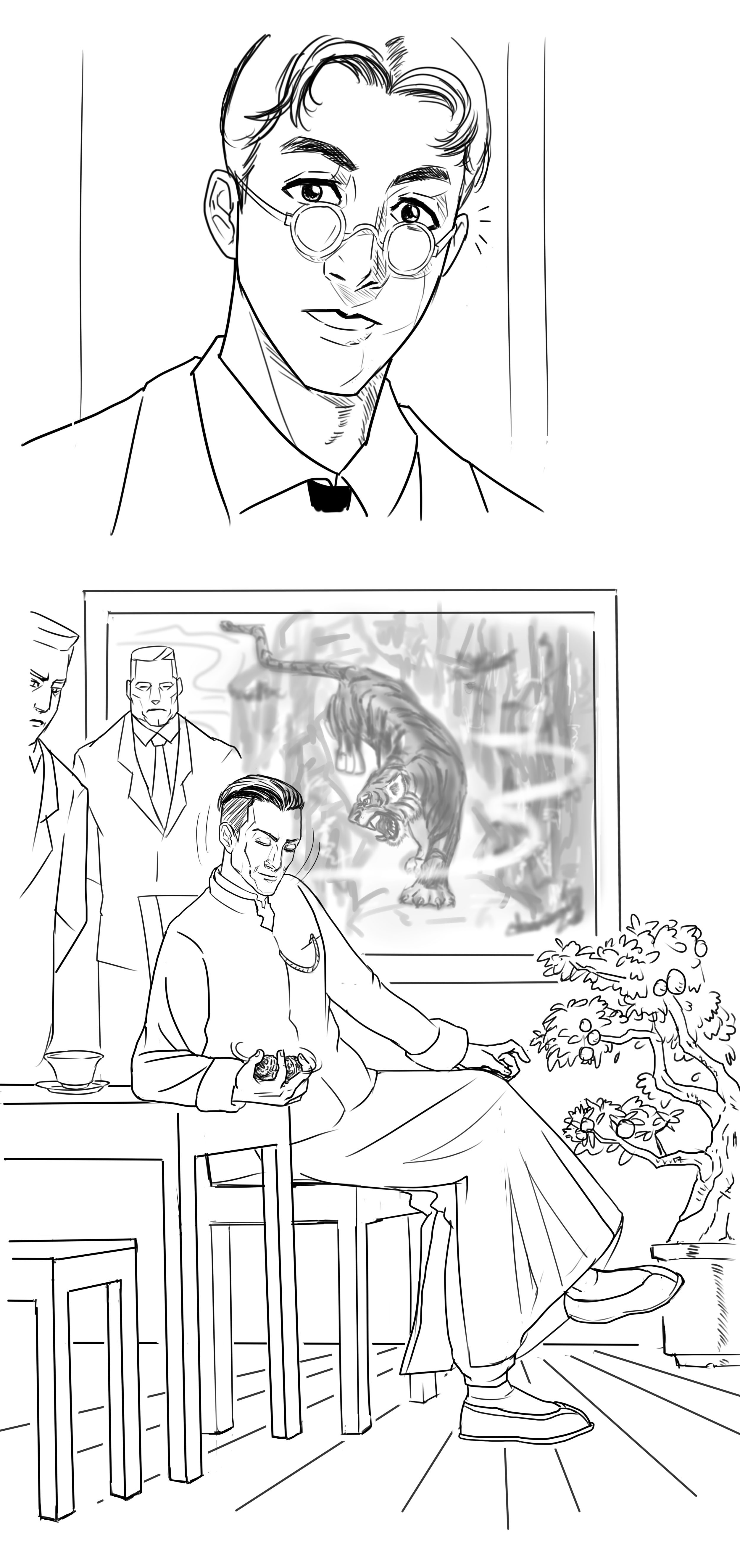 民国漫画|动漫|中\/长篇漫画|丸子YO - 原创作品