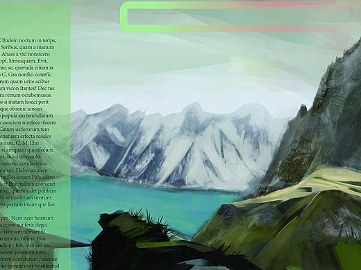 山涧（个人主页-ZMzYwODkxNDA=） - 商业插画 - 站酷设计师杨兆宏同学原创素材 - 站酷ZCOOL