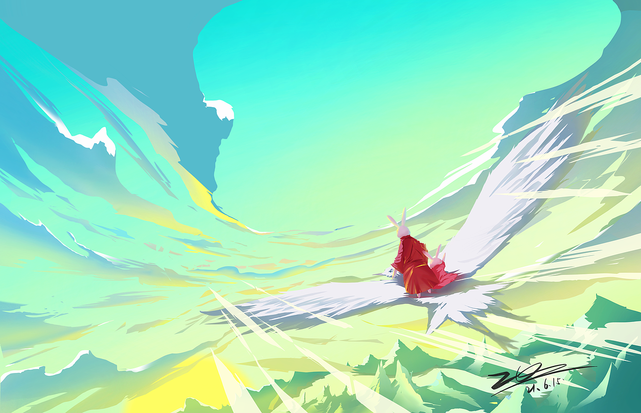 兔子赶集故事（图ZMjYxOTQ1MzY0） - 创作习作 - 站酷设计师魔音兮香菜原创素材 - 站酷ZCOOL