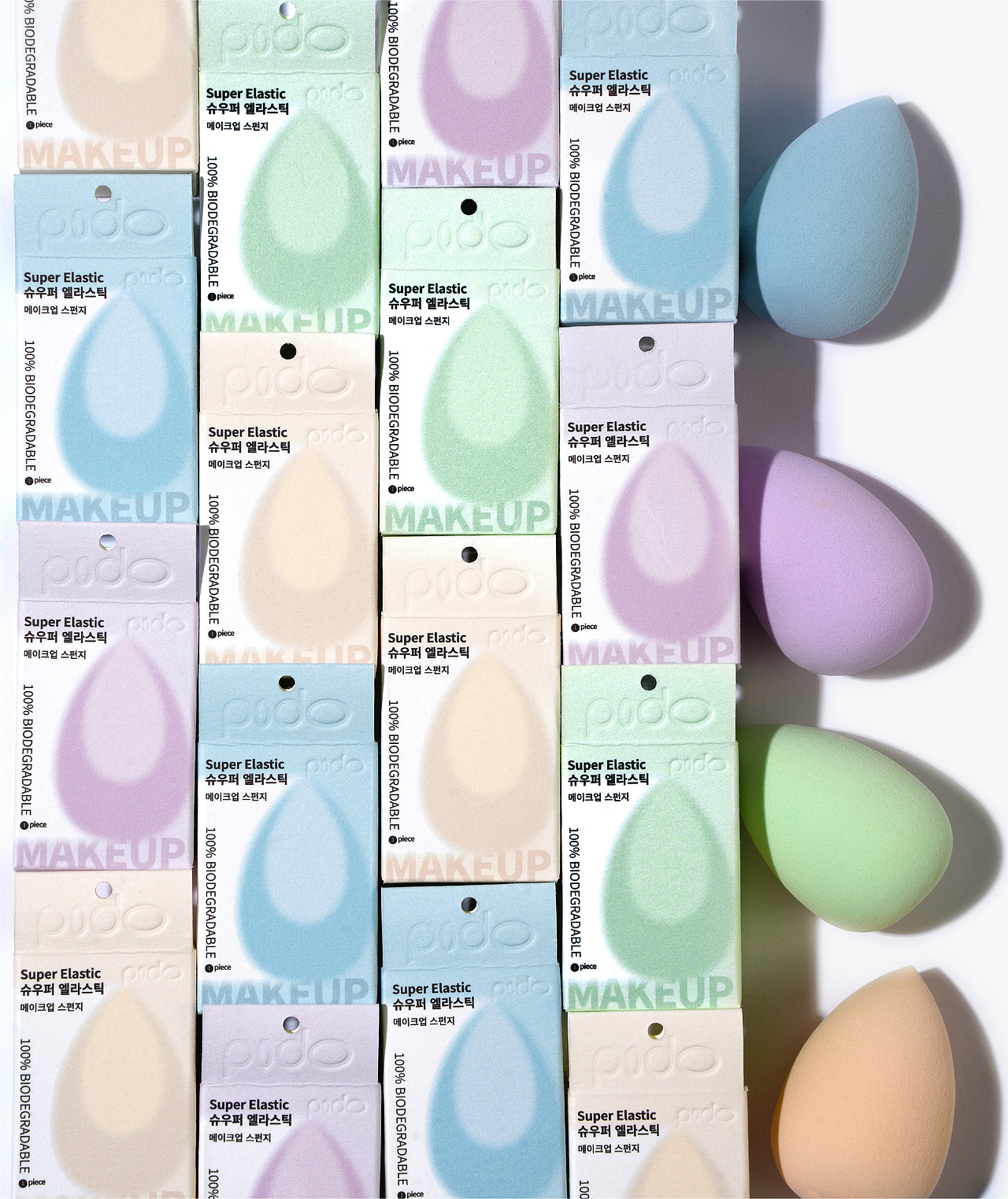 podo美妆蛋品牌包装设计