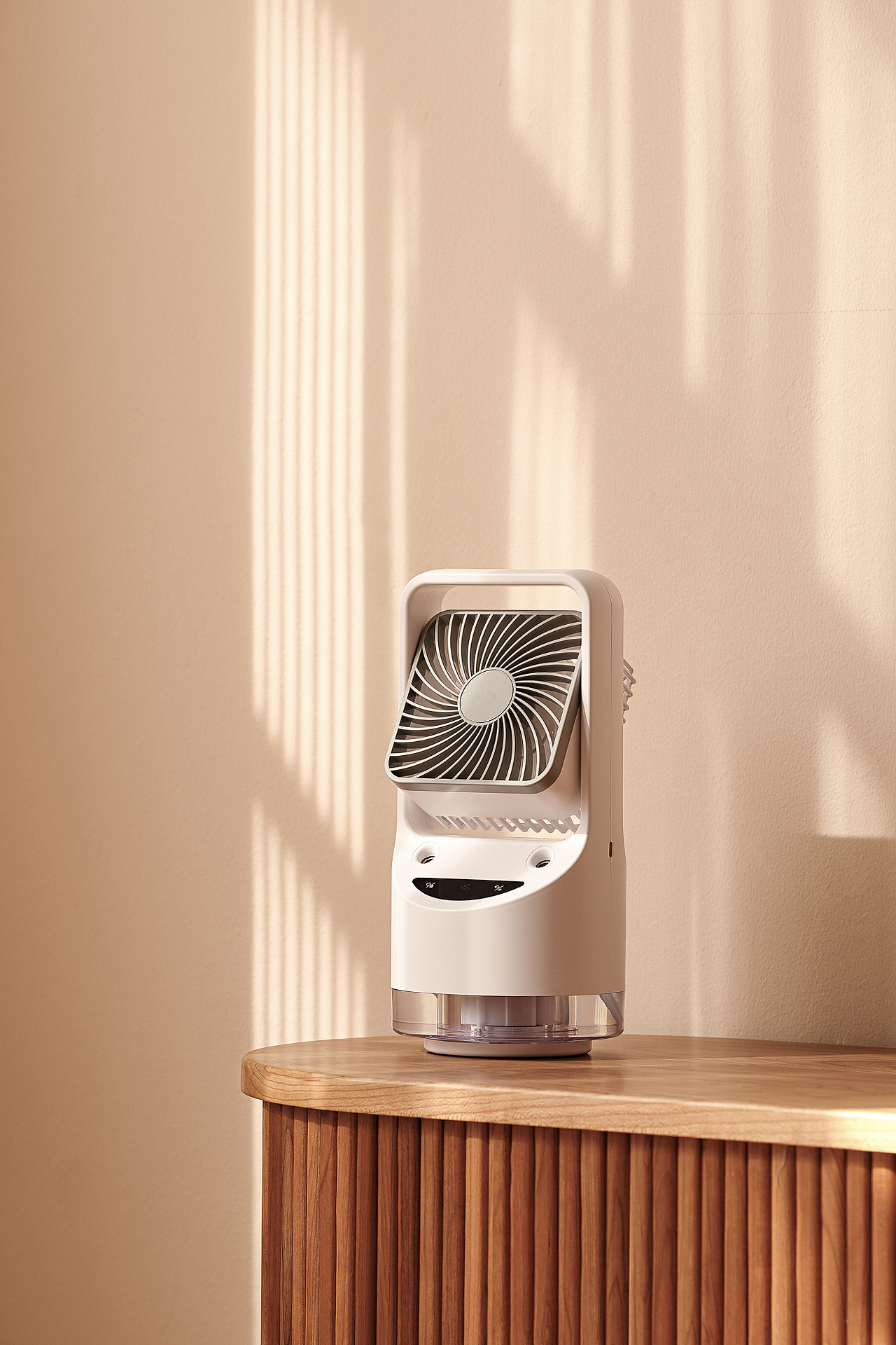 品牌案例丨维特世嘉水立方加湿风扇（图ZMzA3MTE4MDI4） - 产品摄影 - 站酷设计师白底图原创素材 - 站酷ZCOOL