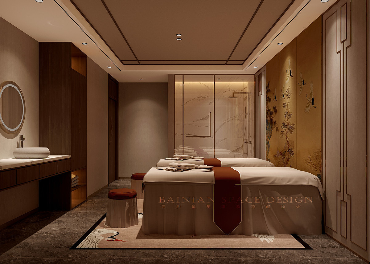 美容养生会所设计_养生馆设计—深圳美业空间设计公司（图ZMjk3ODg4MzI0） - 商业空间设计 - 站酷设计师柏年医美装修设计原创素材 - 站酷ZCOOL