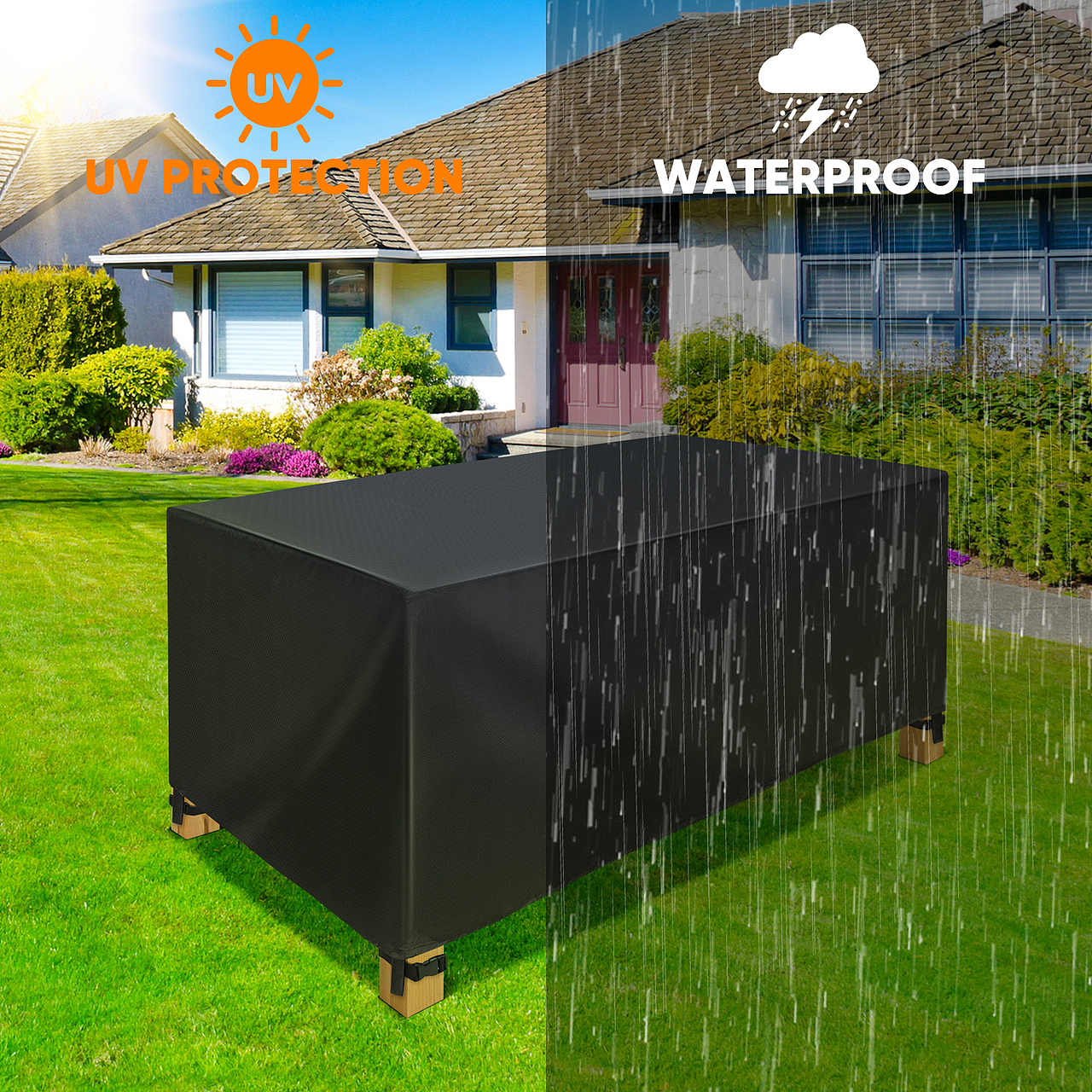 亚马逊家具罩/家居/椅/桌子防护罩/正/长/方形罩橱窗A+