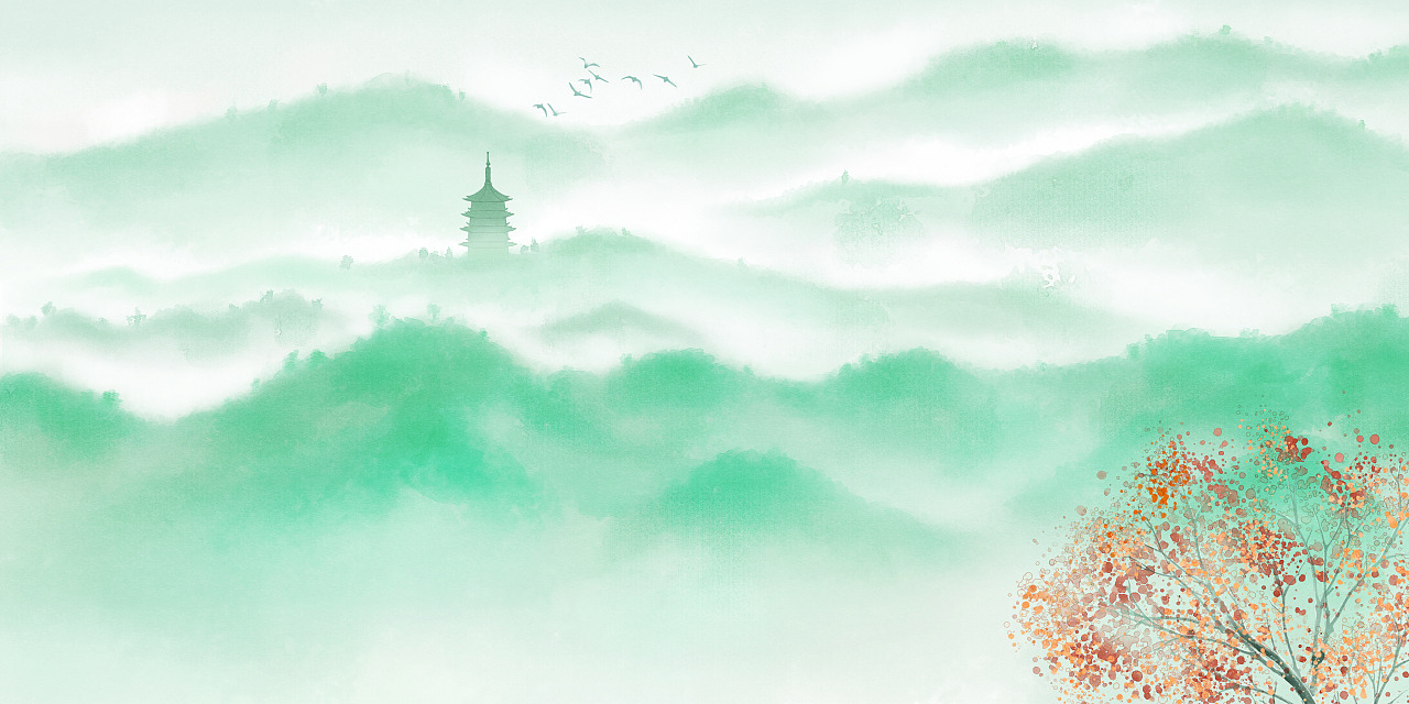 西湖风景|插画|商业插画|凤兮520 - 原创作品 - 站酷 (zcool)