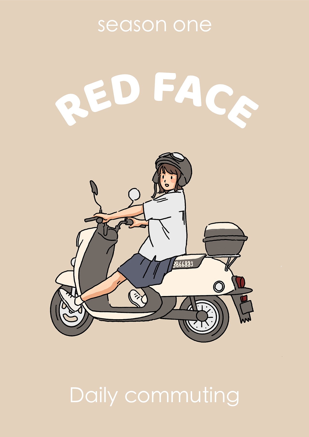 RED FACE（图ZMjg1NjY3MDU2） - 艺术插画 - 站酷设计师Ruoxihan原创素材 - 站酷ZCOOL