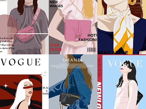 时尚插画合集