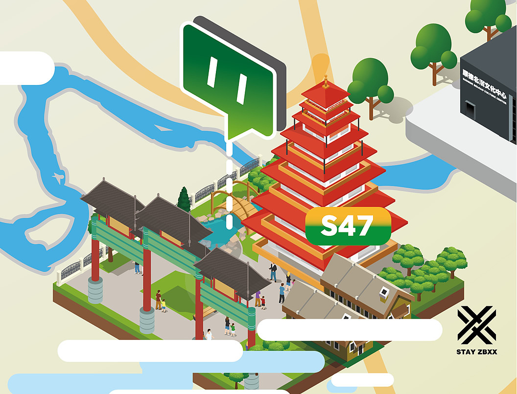 2.5d插画地图|插画|商业插画|rocshang - 原创作品 - 站酷 (zcool)