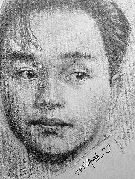 素描,彩铅,色粉笔练习