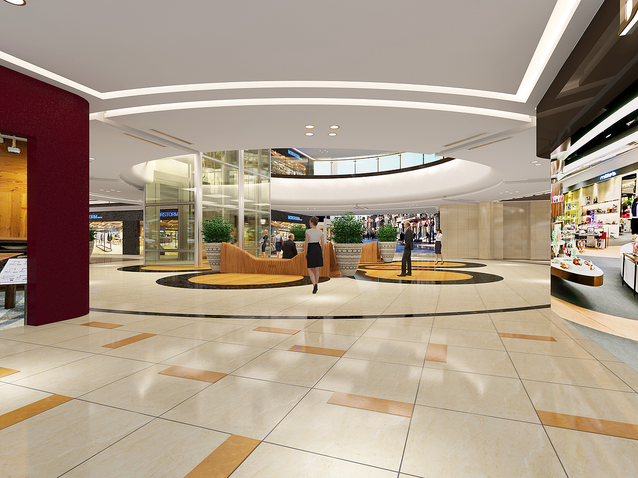 作品 | 大卖场 ——°[七彩城购物]（图ZMTg3NTE0MDky） - 其他空间 - 站酷设计师安徽眼界商业设计原创素材 - 站酷ZCOOL