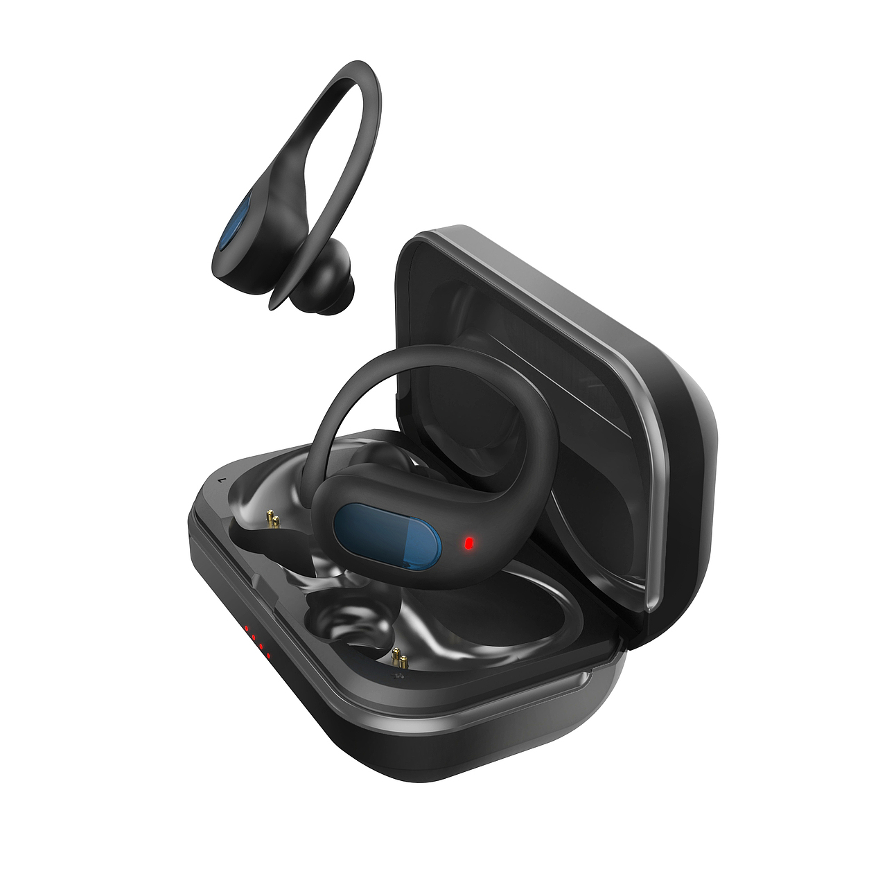 电商亚马逊‖耳挂耳机建模渲染