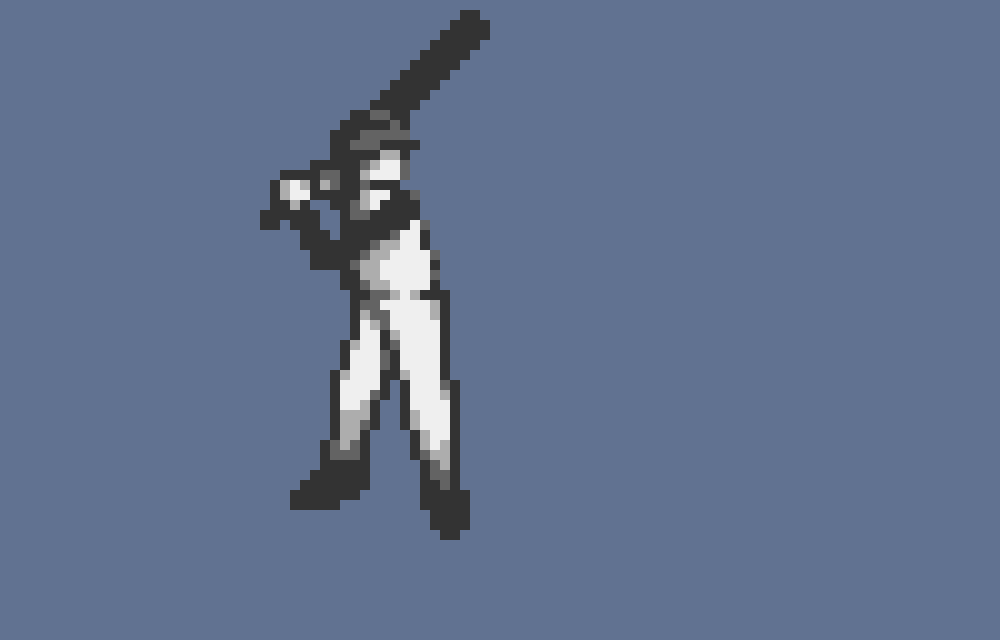 像素风动态练习-棒球