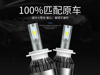 LED高亮汽车前大灯 详情页