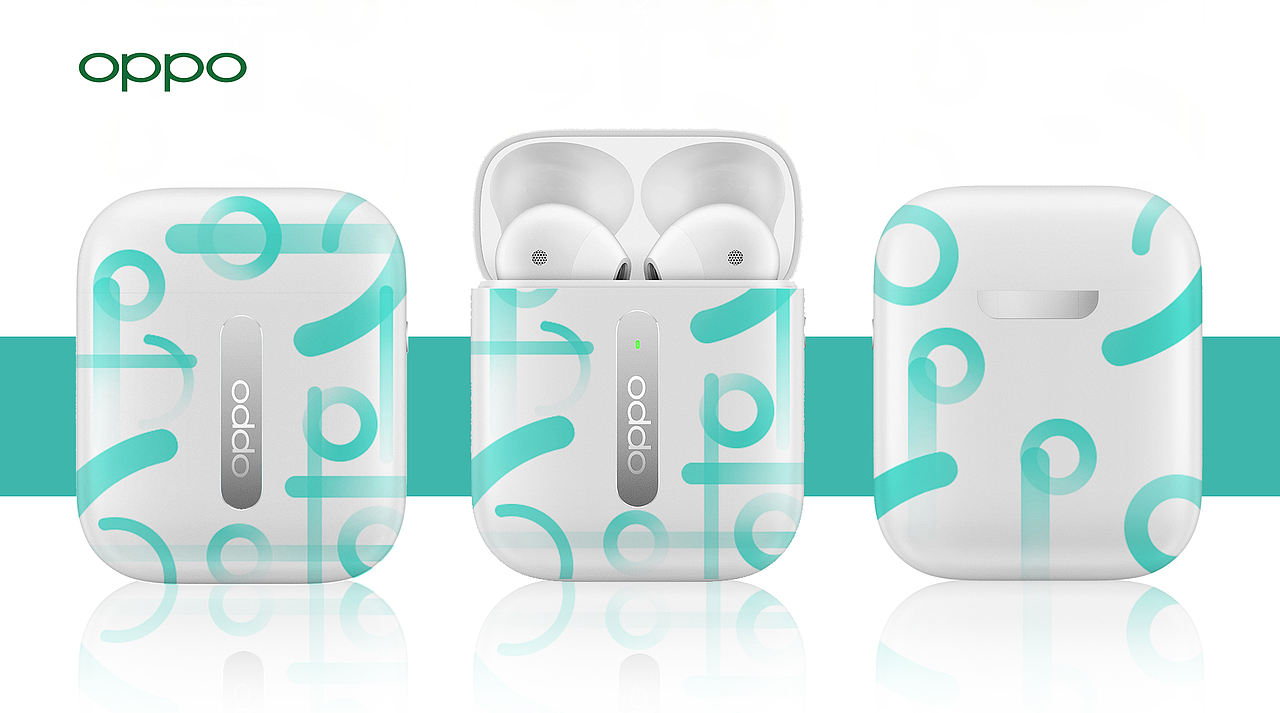 OPPO Enco Free耳机套设计大赛（图ZMTg5OTYzMjI4） - 图案 - 站酷设计师影子是小颖子原创素材 - 站酷ZCOOL