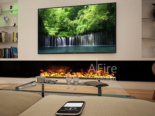 水雾化电子壁炉--高级多彩系列