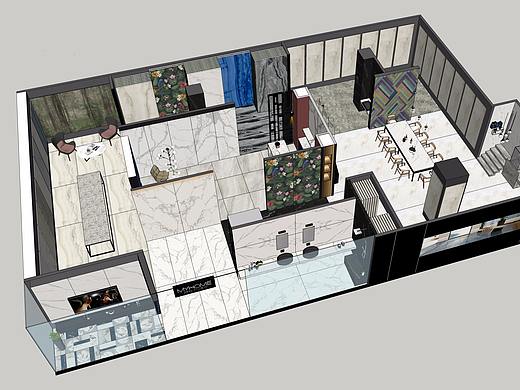 进口瓷砖店面设计（个人主页-ZMzc0Njc5NjA=） - 展陈设计 - 站酷设计师龙燕传媒原创素材 - 站酷ZCOOL