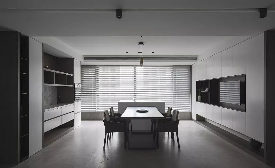 「Minimalism」极简风,隐形踢脚线,无吊顶,高级感