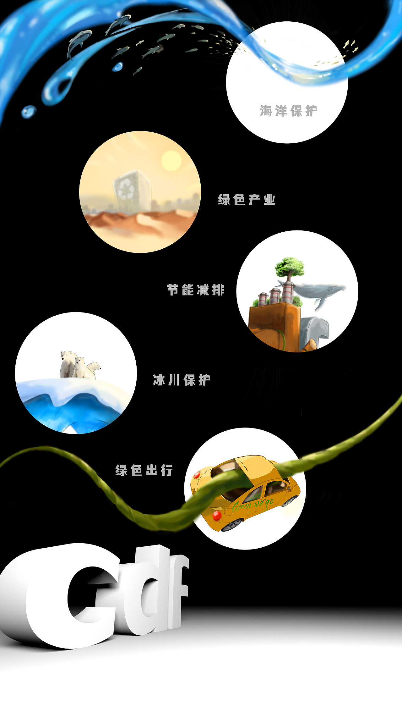 发现环保之美—共存