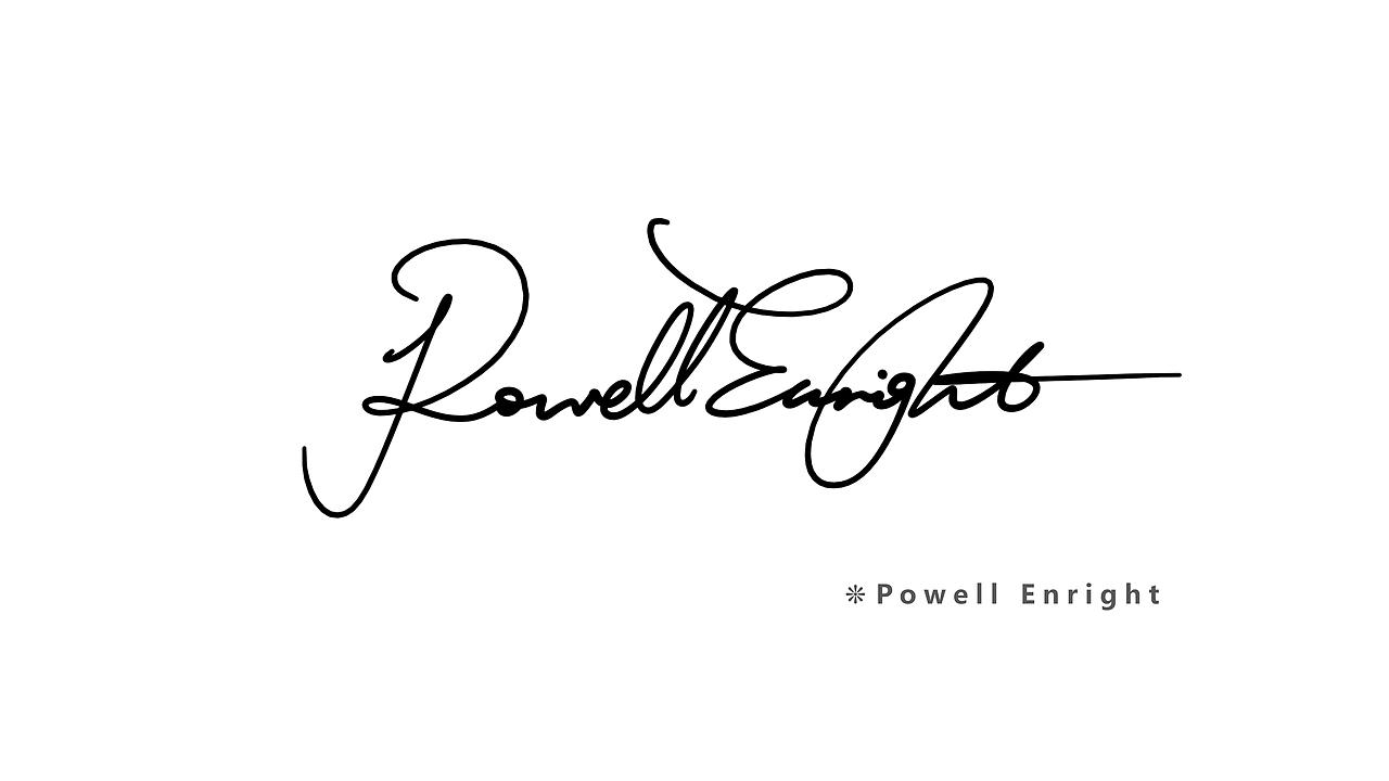 英文签名丨make signature丨signaturelogo丨英文标志