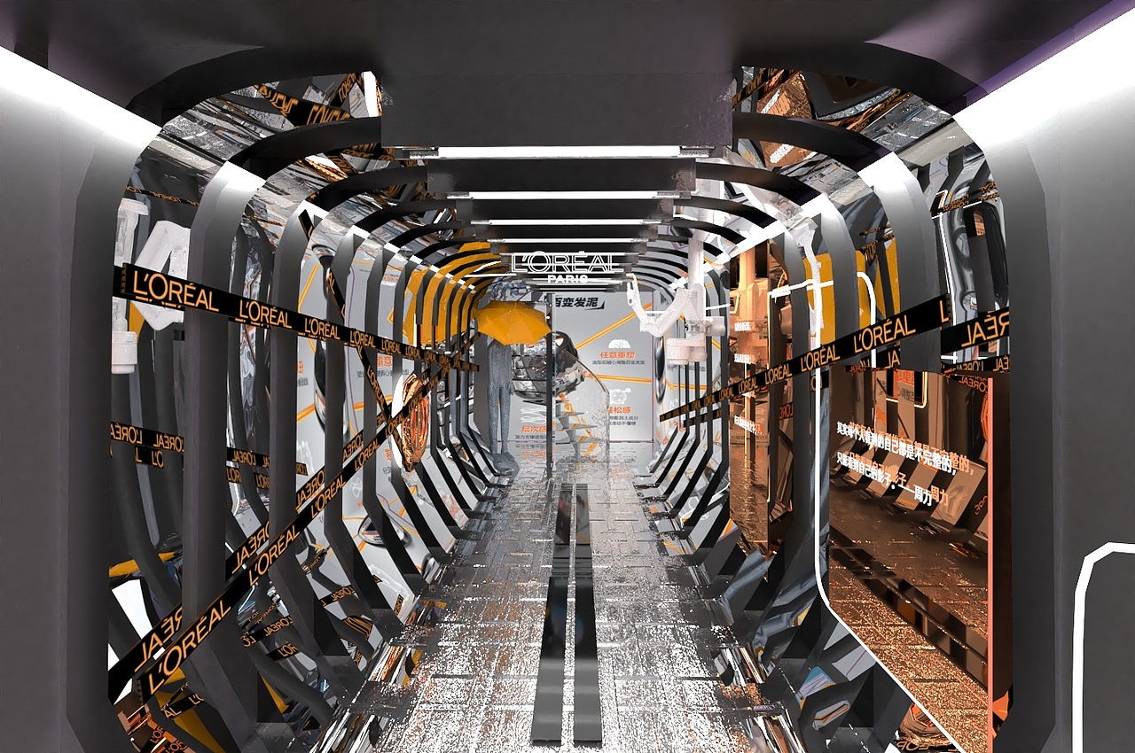 TOO BORING TO BE SAME 五辆巴士上的巡逻展览