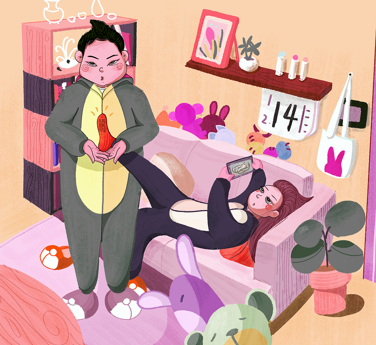 情侣相处守则之捧臭脚