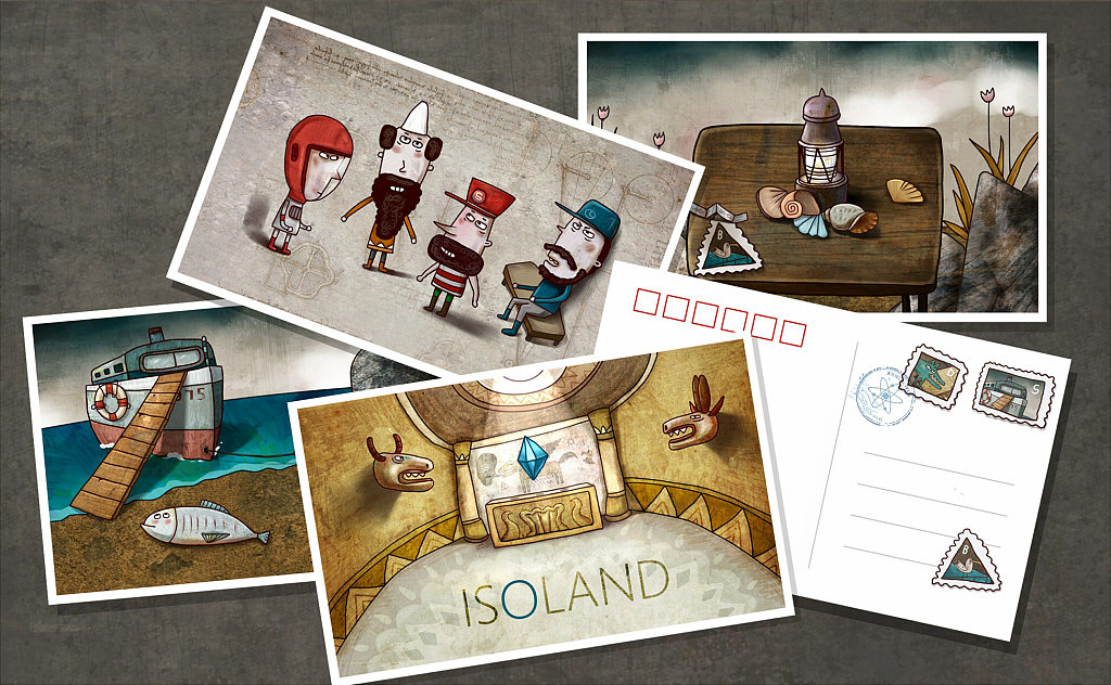 迷失岛|其他|独立游戏|cotton_原创作品-站酷zcool