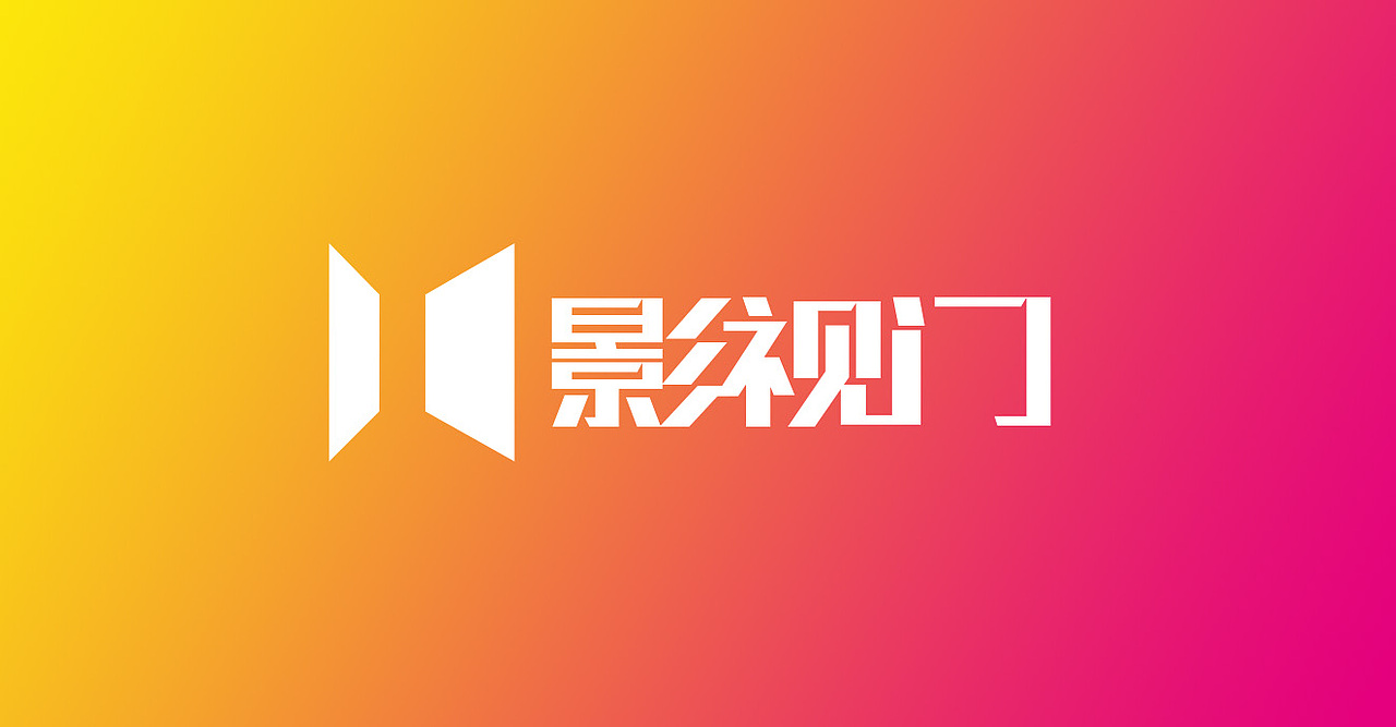 互联网影视垂直新媒体"影视门"logo设计
