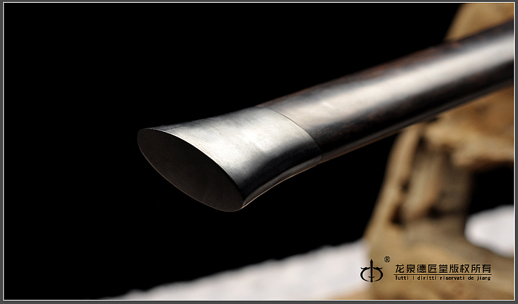 龙泉刀剑-素铁汉剑|扭转百炼钢(DJ-2712)