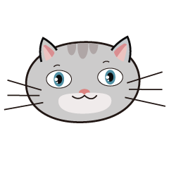卡通表情包一只逗乐的猫,带走它微信搜索也可找到哦!