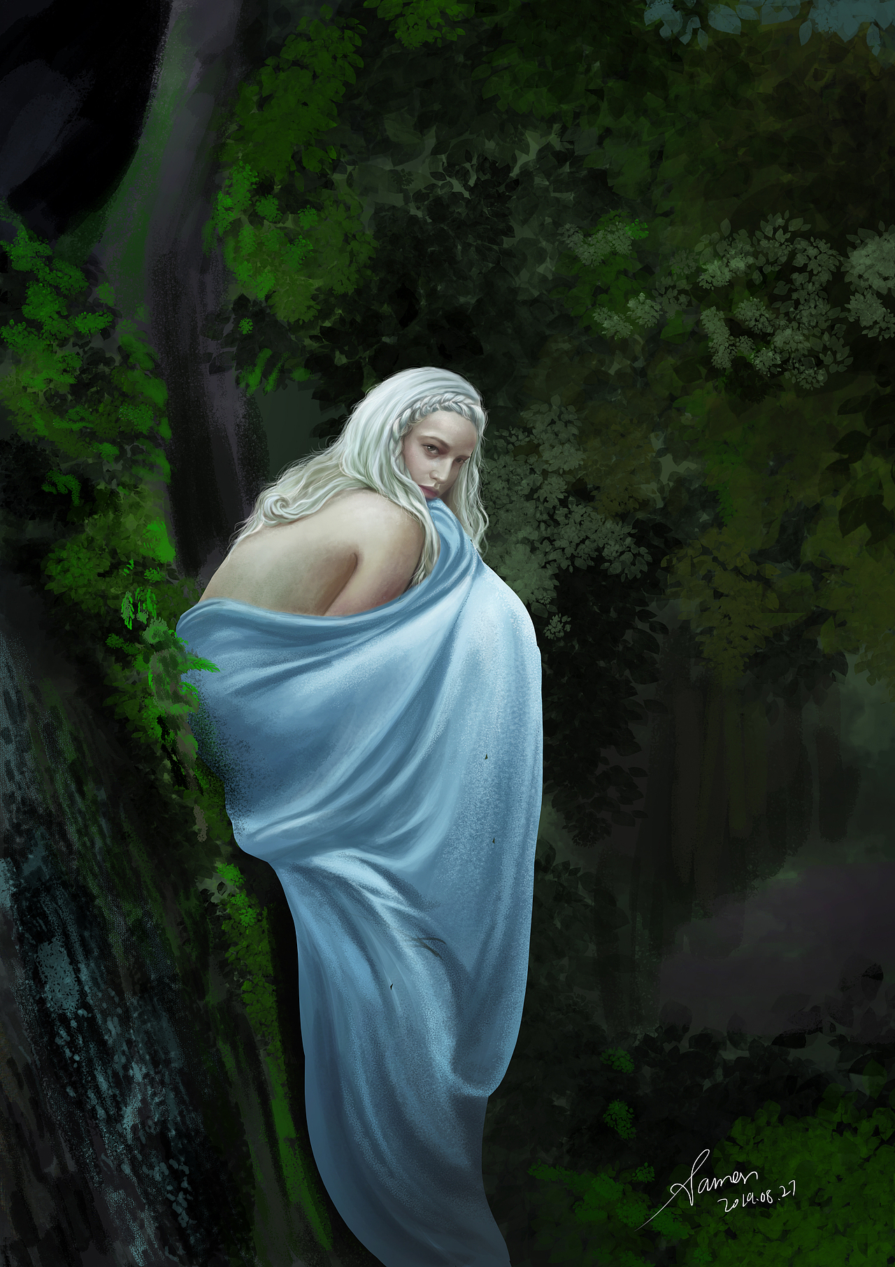 厚涂人物（图ZMTk4MTY5Nzky） - 创作习作 - 站酷设计师Saner河山原创素材 - 站酷ZCOOL