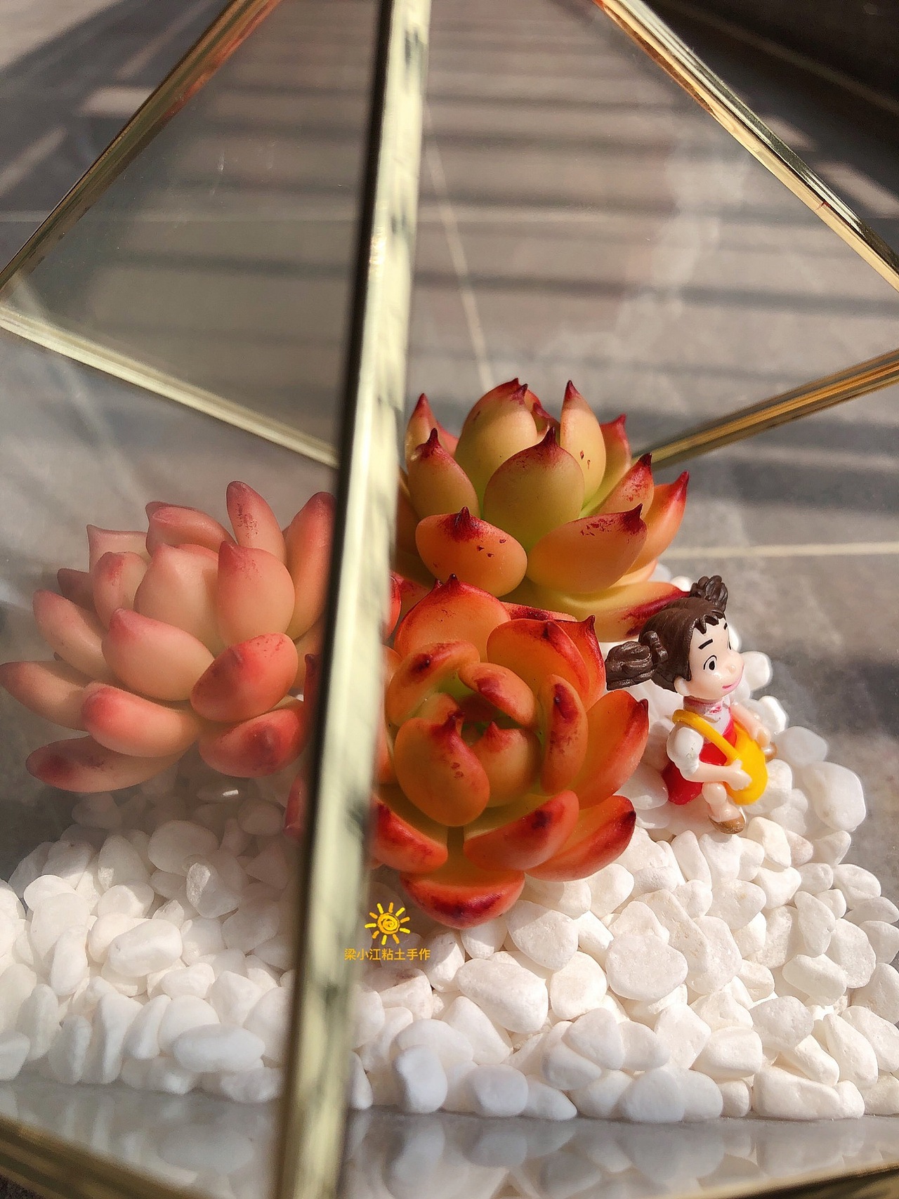 粘土多肉—红颜蜜语（图ZMjM3ODgwODky） - 其他手工艺 - 站酷设计师梁小江粘土手作原创素材 - 站酷ZCOOL