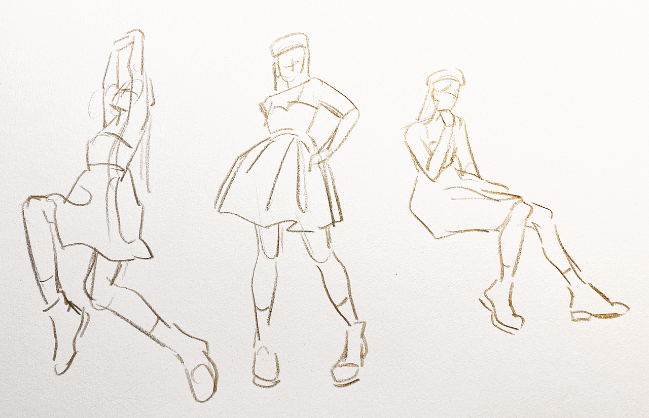 #速写60天挑战赛# day54 @速写班长 