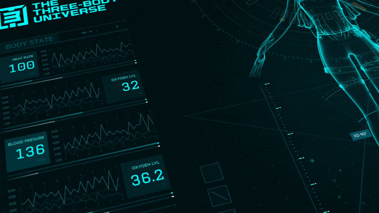 #三体创意合伙人#三体科幻场景&三体FUI设计（图ZMjc1NzE4NjY0） - IP形象 - 站酷设计师浮生_若茶原创素材 - 站酷ZCOOL