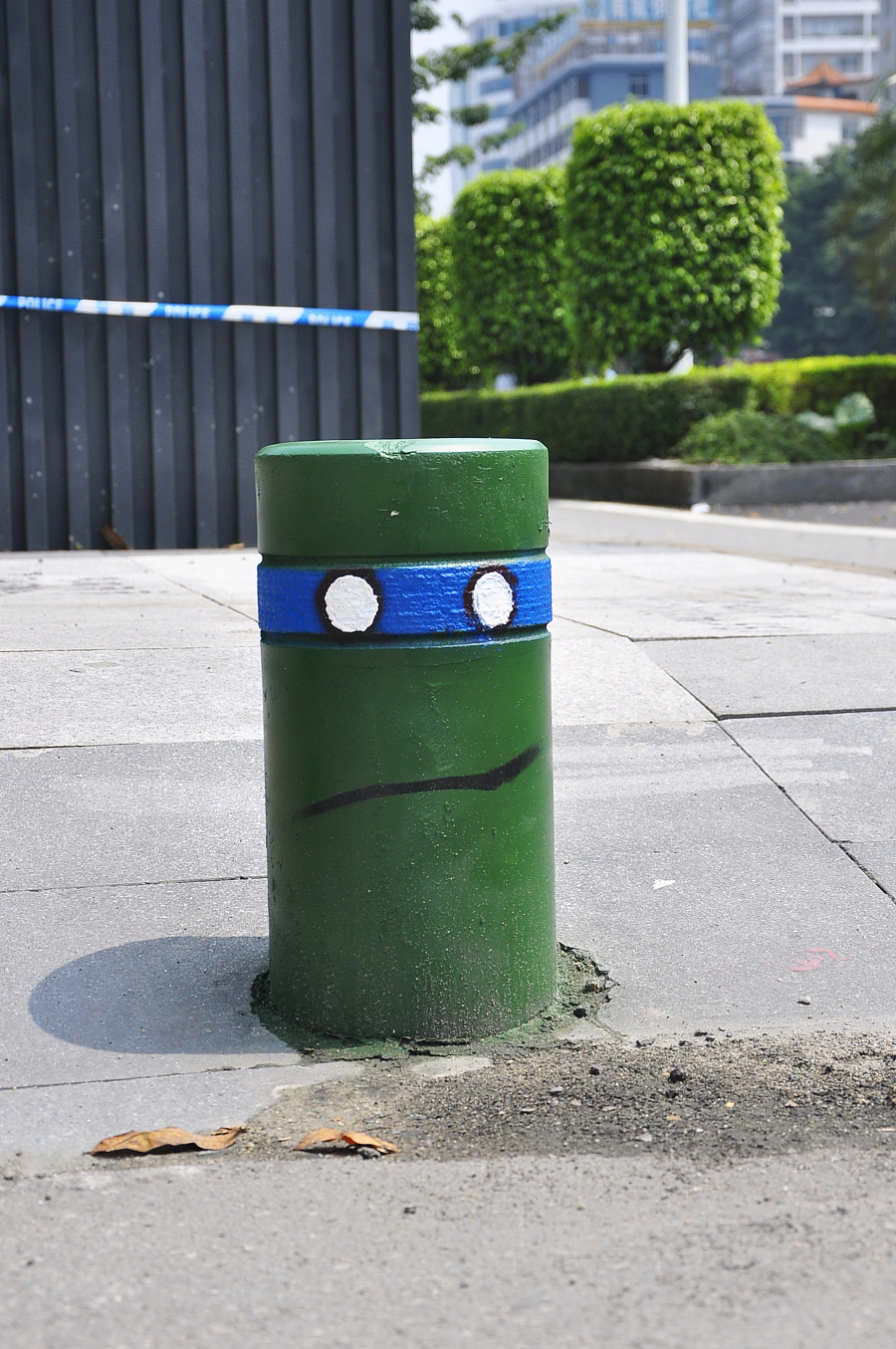 广东东莞街头创意涂鸦艺术